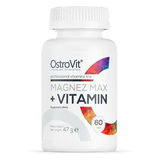 Magnez MAX + Vitamin