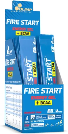 Fire Start Energy Gel+BCAA stick