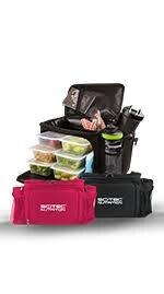 Lunch bag 2freeze gel,6food con SC Pink
