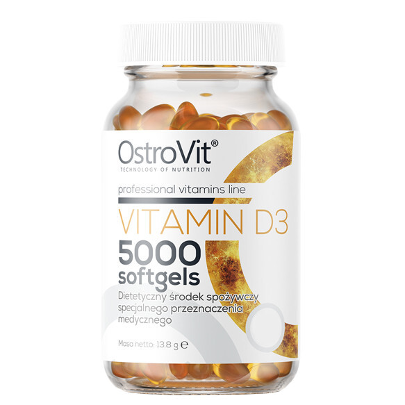 Vitamin D3 5000 IU softgels