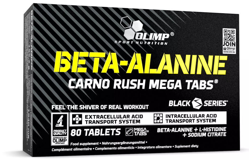 Beta-Alanine Carno Rush Mega Tabs (800 mg)